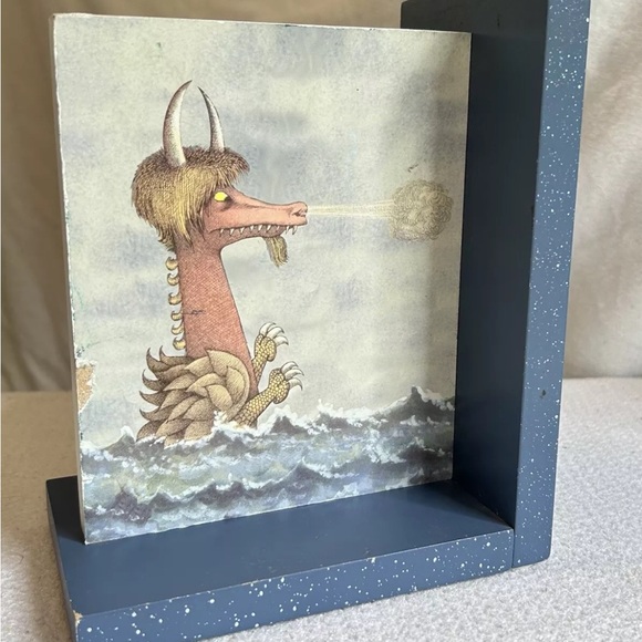 Universal Studios Book Ends WHERE THE WILD THINGS ARE Bookend Kids Room Wink Inc - Picture 8 of 11